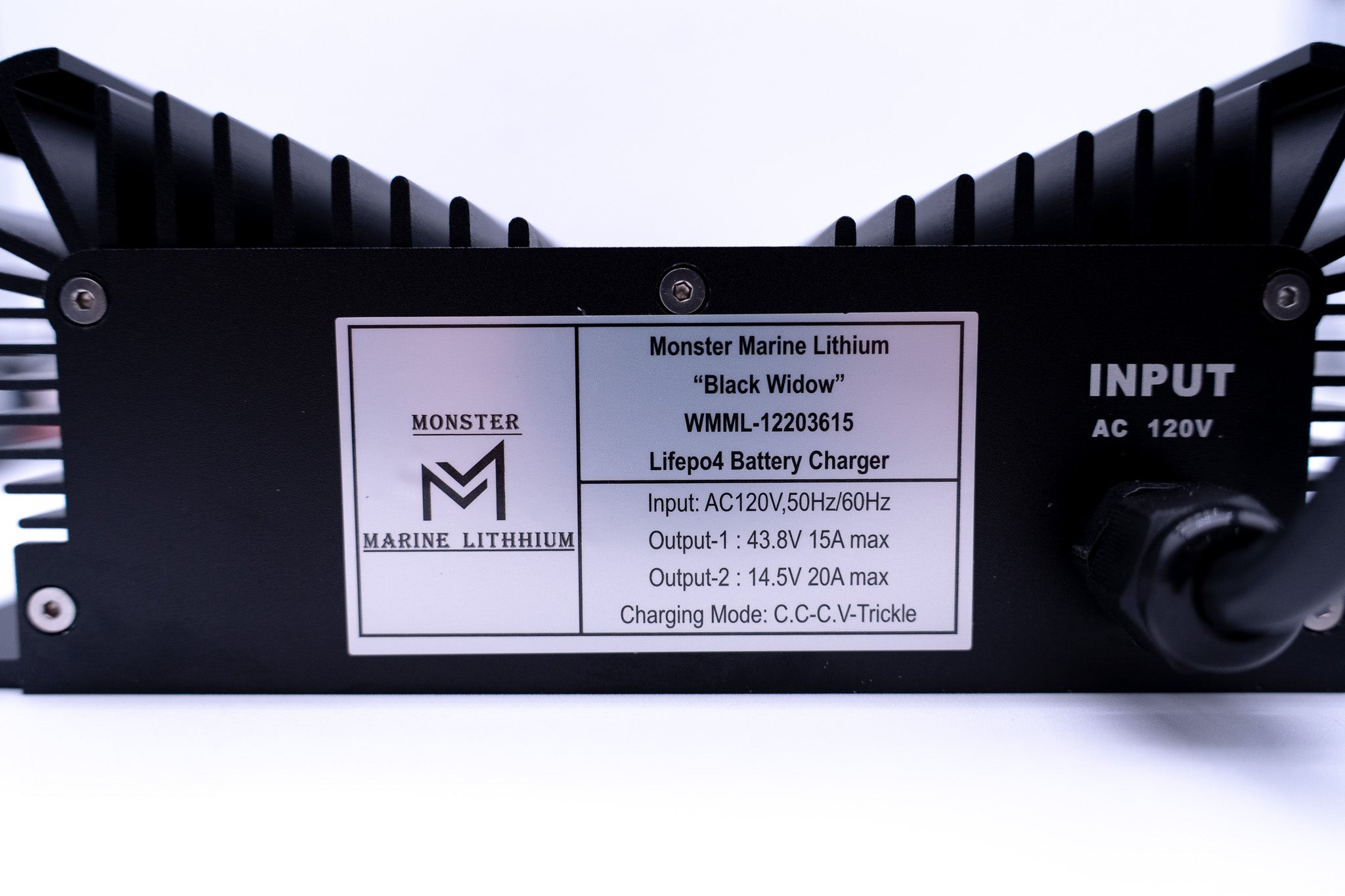 Fast Dual 12v & 36v marine waterproof AGM/Lithium charger