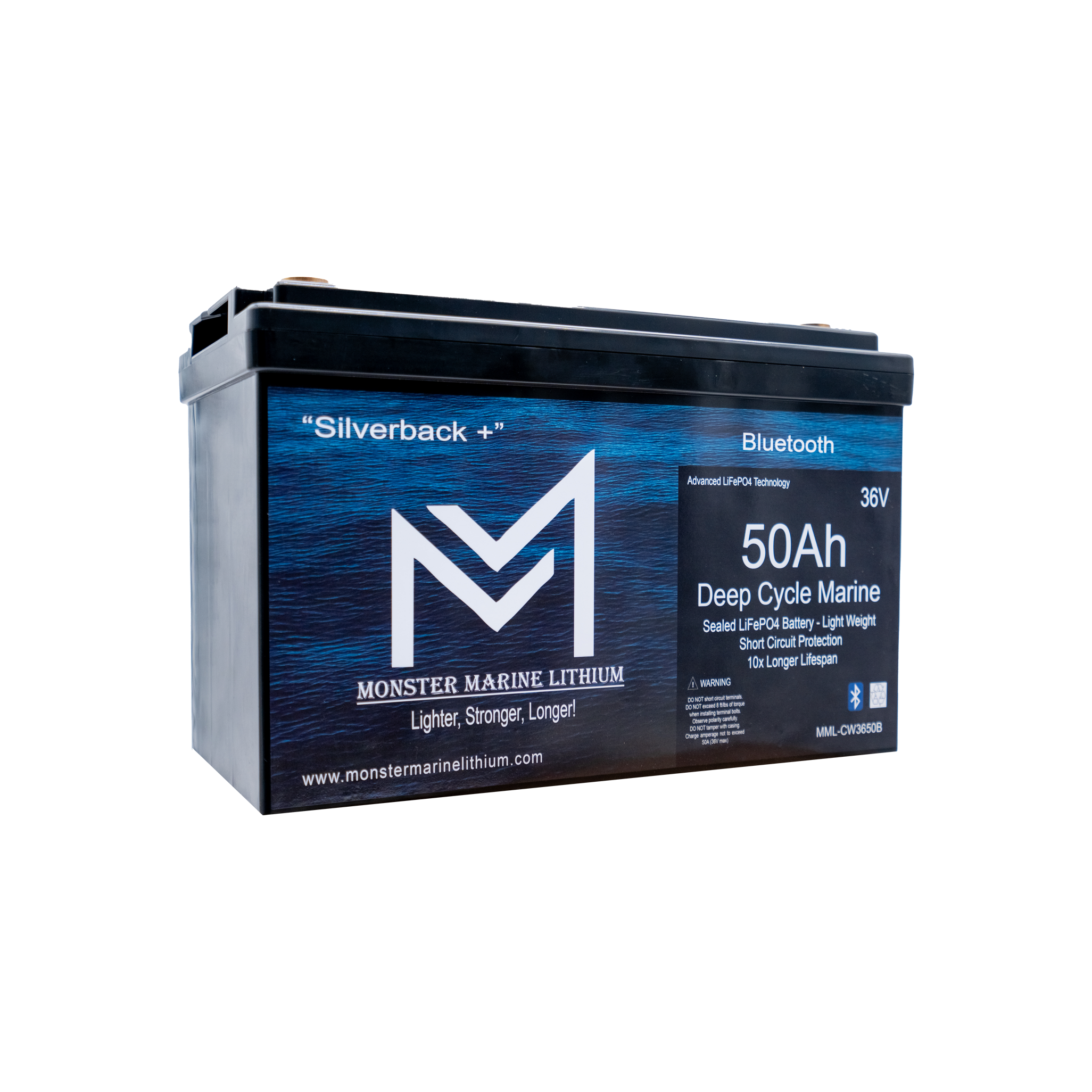 36V 50Ah Trolling Battery Bluetooth MML-3650BT